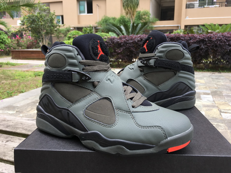 2019 Men Air Jordan 8 Sequoia Shoes